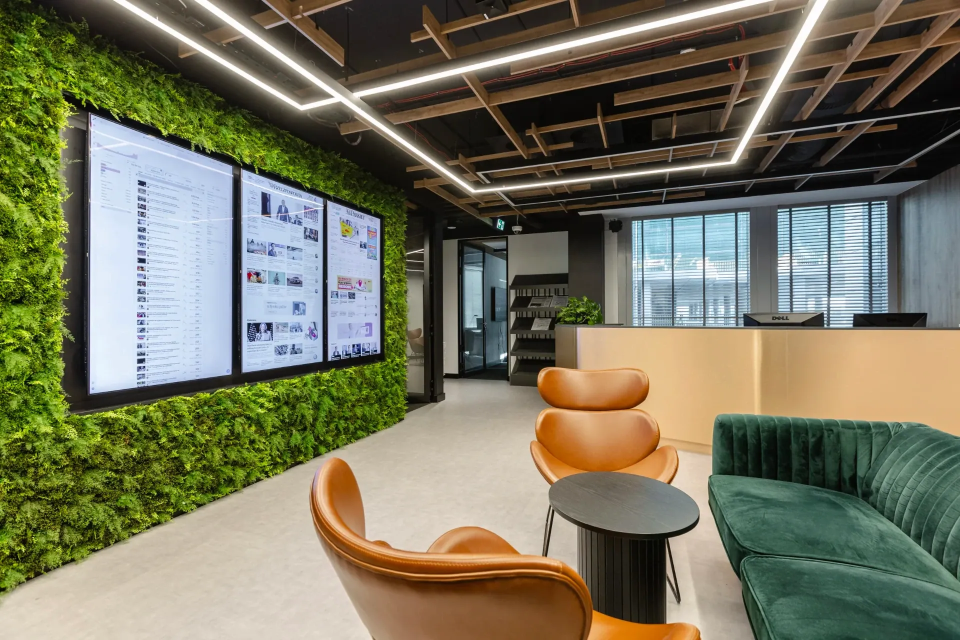 Office relaxation area - a MILO Group project