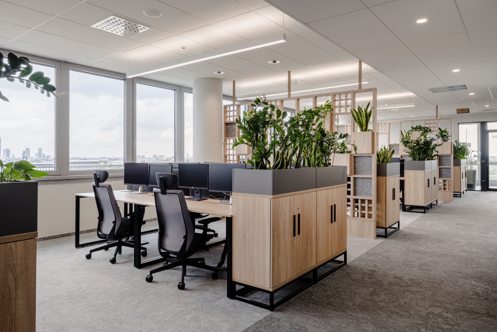 Zdjęcie: Open space - workstations