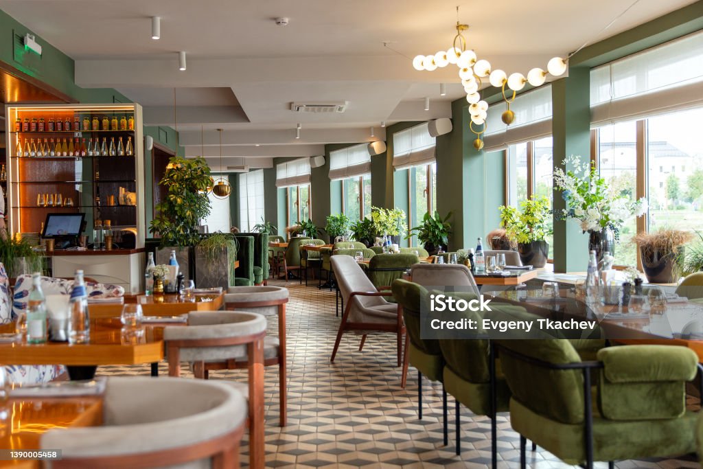Zdjęcie: Sala restauracyjna - realizacja gastronomiczna